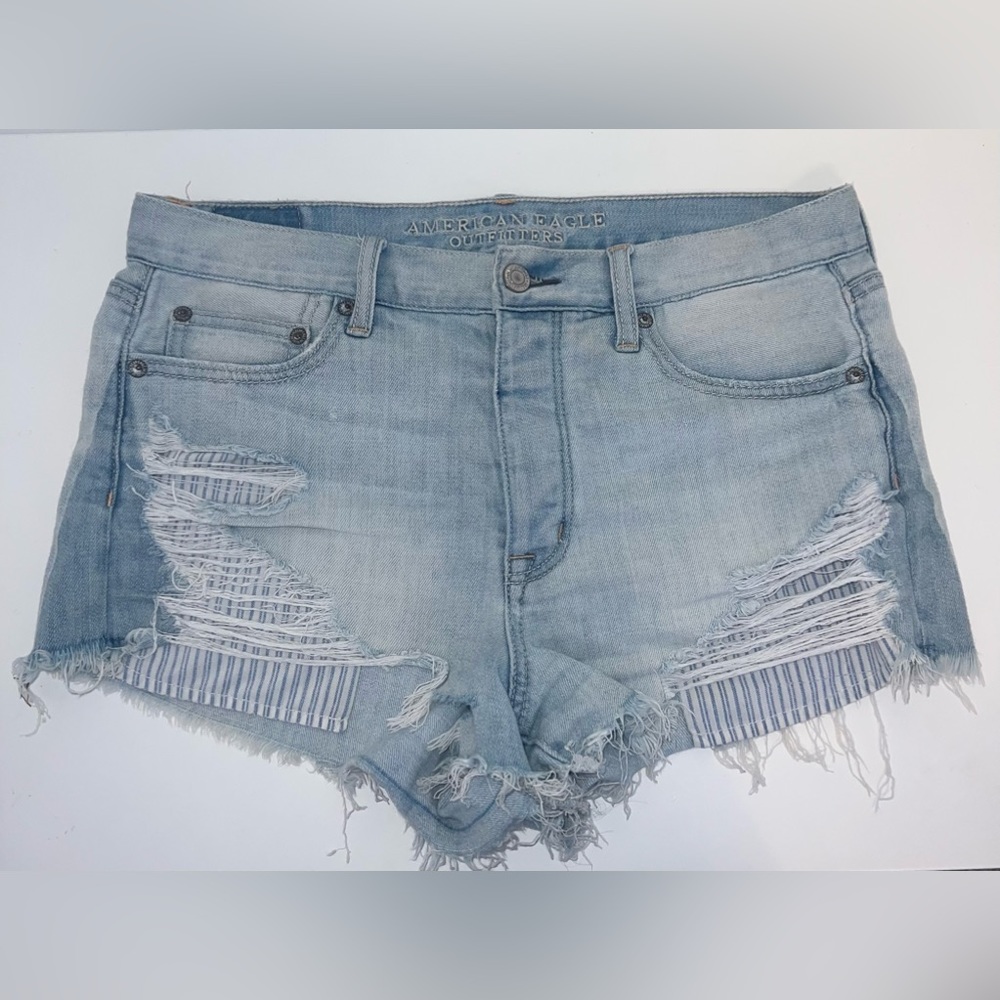 |American Eagle Denim Vintage High-Rise Festival Shorts|